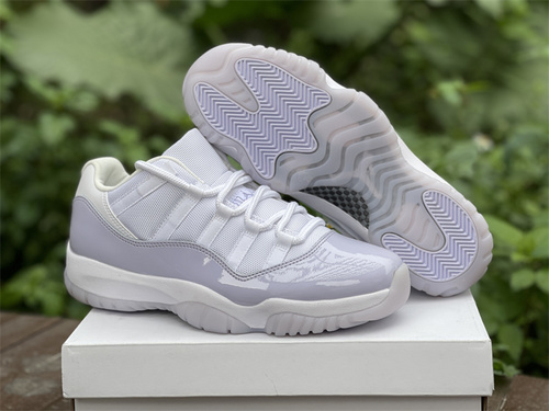 Pure original version_ Air Jordan 11 Low _Pure Violet_ low-top white_ the item number_ AH7860-101_ full code shipment 36--47.5-182158c6